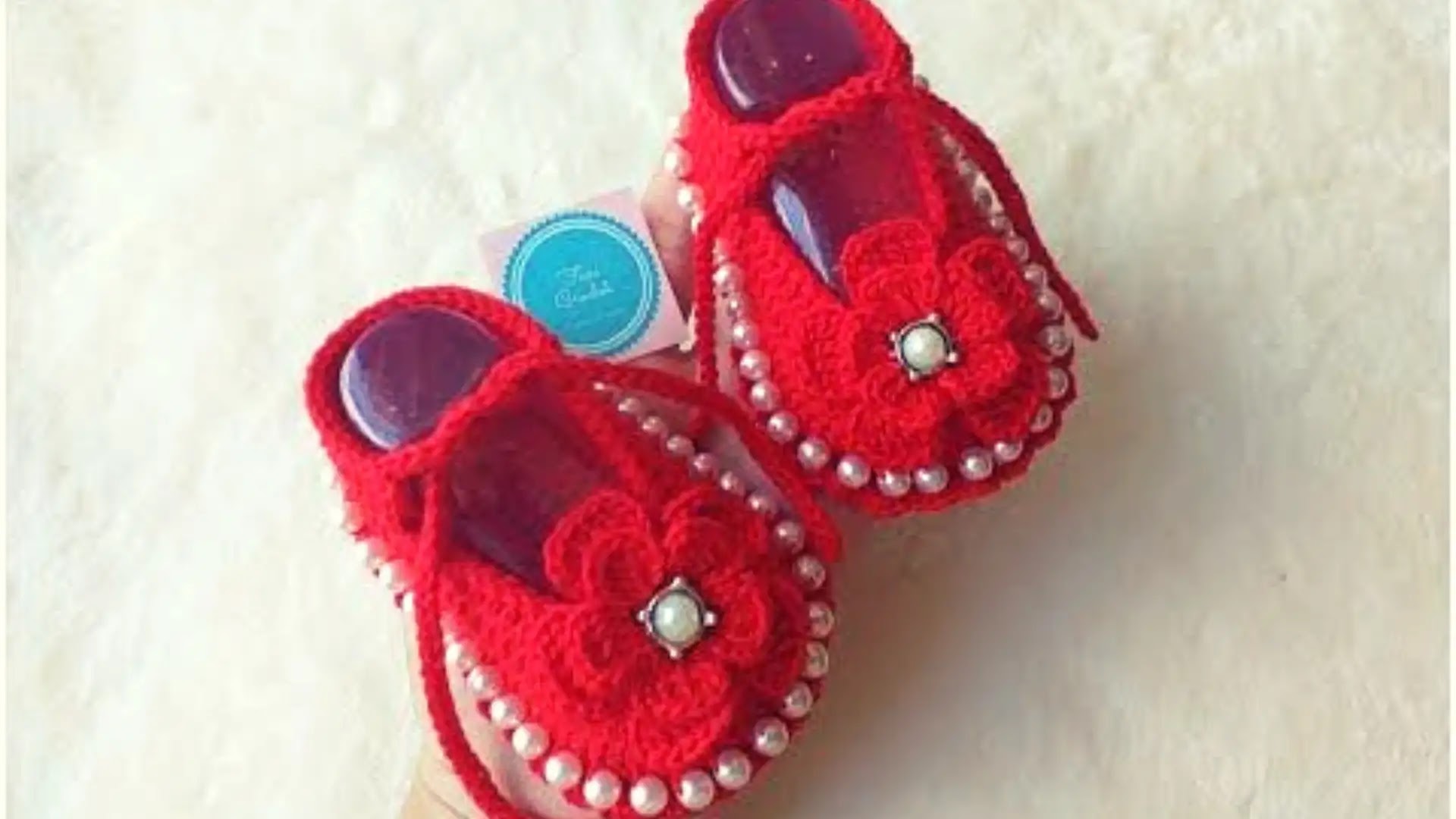 Hermosos Zapatos de Beb 0 a 3 Meses a Crochet